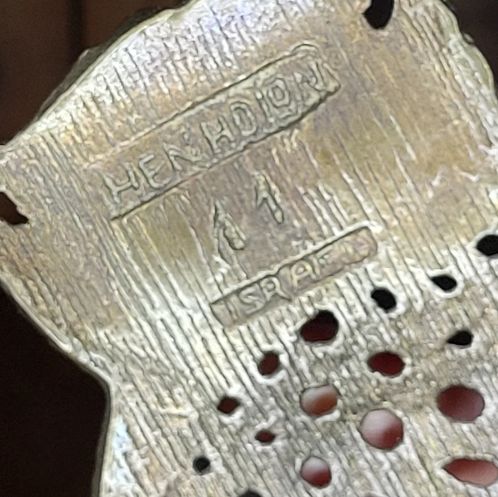 Gold Tone Owl Bookends - Picture 15 of 15